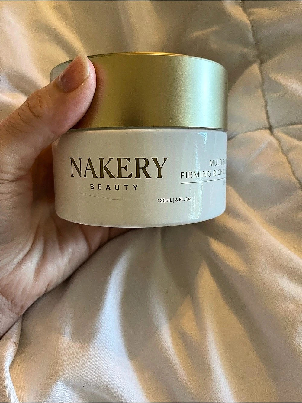 NWT Nakery Jumbo Multi-Power Firming Rich Cream Face Moisturizer 180 mL/6 oz
